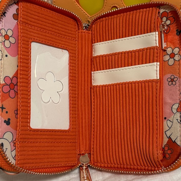 Loungefly Disney Minnie Floral Pumpkin Light-Up Glow-In-The-Dark Backpack SET - Picture 11 of 11